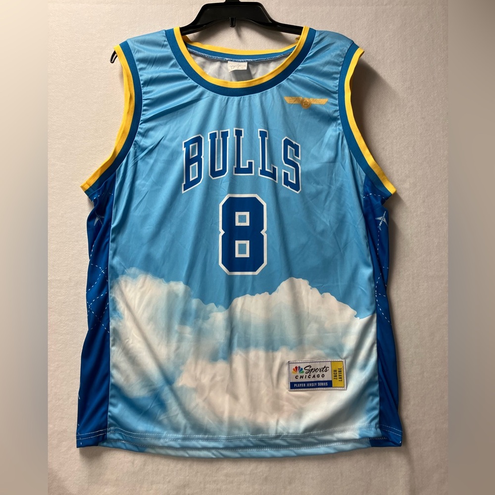 Zach Lavine FLIGHT Chicago Bulls Player Jersey Series Mens Large NBA SGA 2024